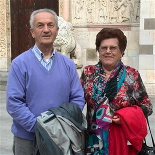 Maria e Gianfranco festeggiano i loro 60 anni di matrimonio