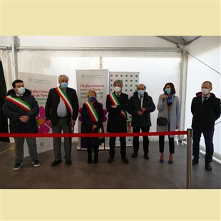 A Fiorano il punto vaccinale del Distretto di Sassuolo grazie alla collaborazione di Ferrari