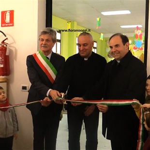 Taglio del nastro alla scuola dell’infanzia paritaria “L. Coccapani” 