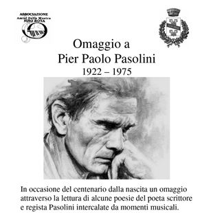 Domenica a Villa Cuoghi un omaggio a Pier Paolo Pasolini 