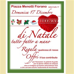 RossoVivo di nuovo in piazza per raccogliere fondi per il Centro Antiviolenza Distrettuale Tina