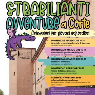 "Strabilianti avventure a corte": domenica appuntamento con la "Festa della primavera"