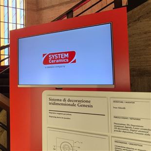 Genesis, il brevetto di System Ceramics in mostra a Roma a Palazzo Piacentini