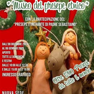 Inaugurazione della nuova sede del “Museo del presepe etnico”
