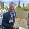 Fabio Paroli premiato dalla LND per i suoi 20 anni di attività come dirigente